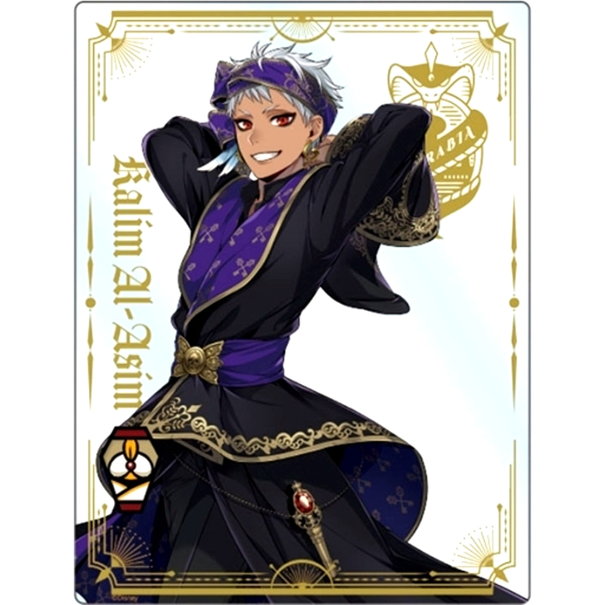 Kalim Al-Asim Acrylic Stand Disney: Twisted-Wonderland [USED]