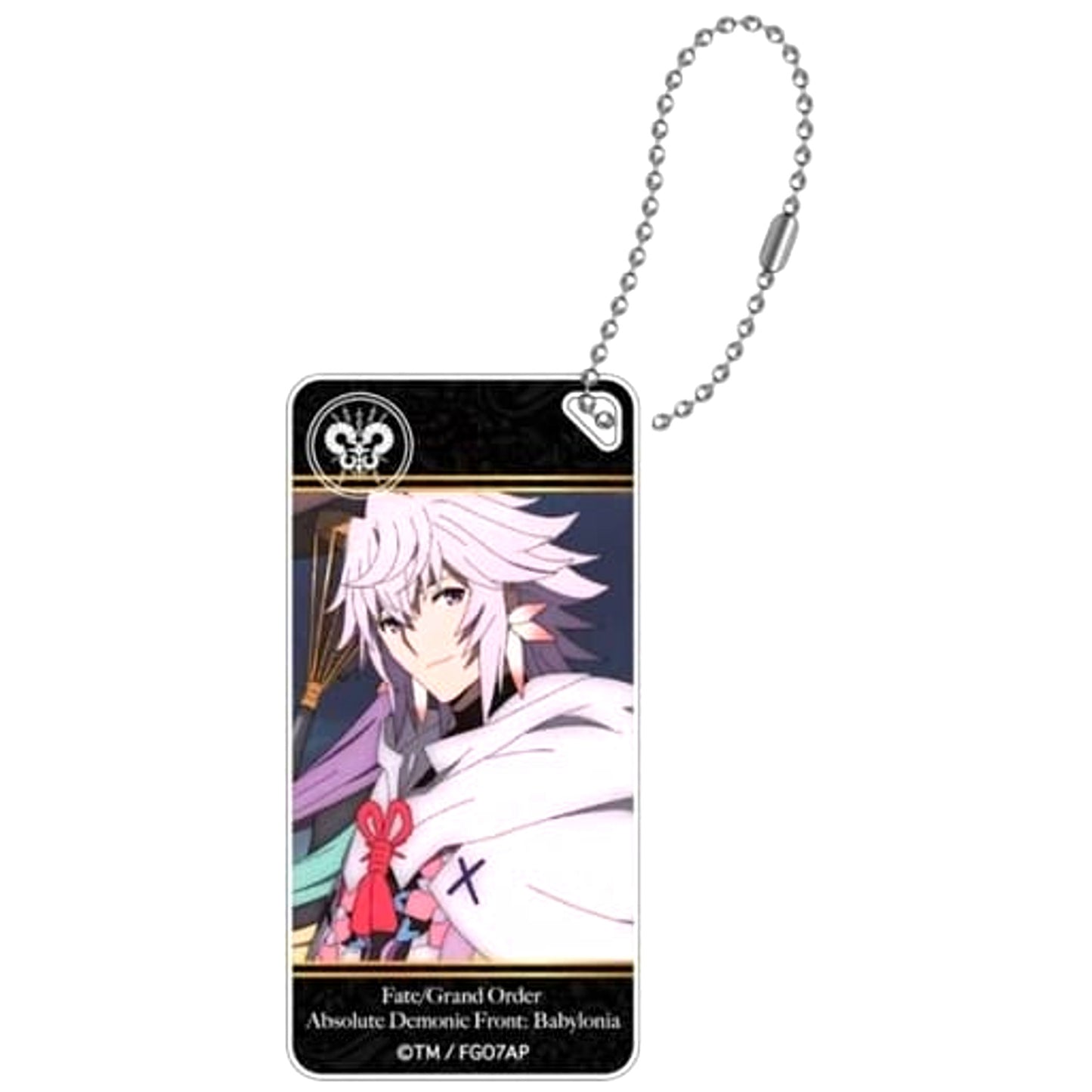Fate/Grand Order Absolute Demonic Front: Babylonia Merlin Domiteria Keychain Vol.3 [USED]