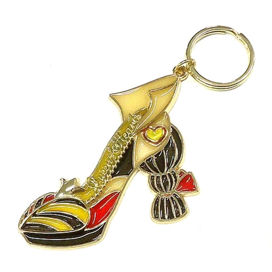 Queen of Hearts Disney Shoe Motif Keychain Disney Store Limited [USED]