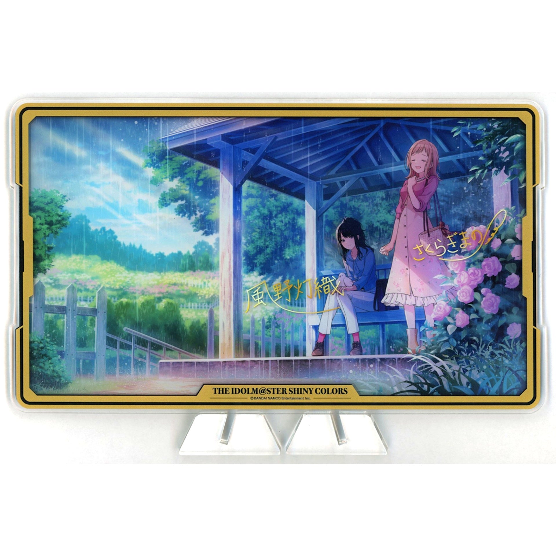 Mano Sakuragi A Prize Oto, Ame, Pasha, Ri Acrylic Stand Idolmaster Shiny Colors Idolmaster Official Shop KujiM@STER [USED]