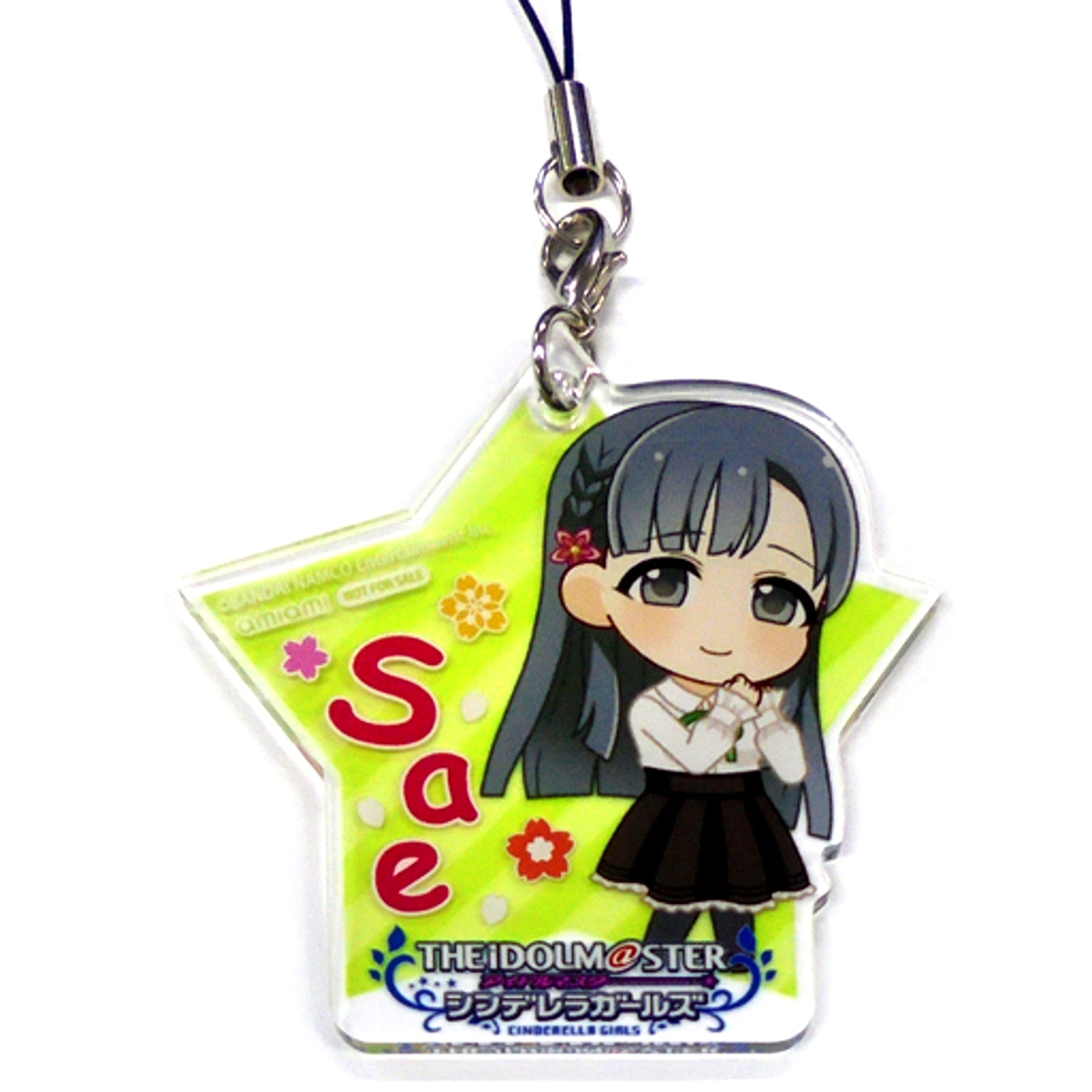 Sae Kobayakawa Petit Derella The Idolm@ster Cinderella Girls Acrylic Strap Hannari Kyomusu Dream Tech 1/7 Figure AmiAmi Bonus [USED]