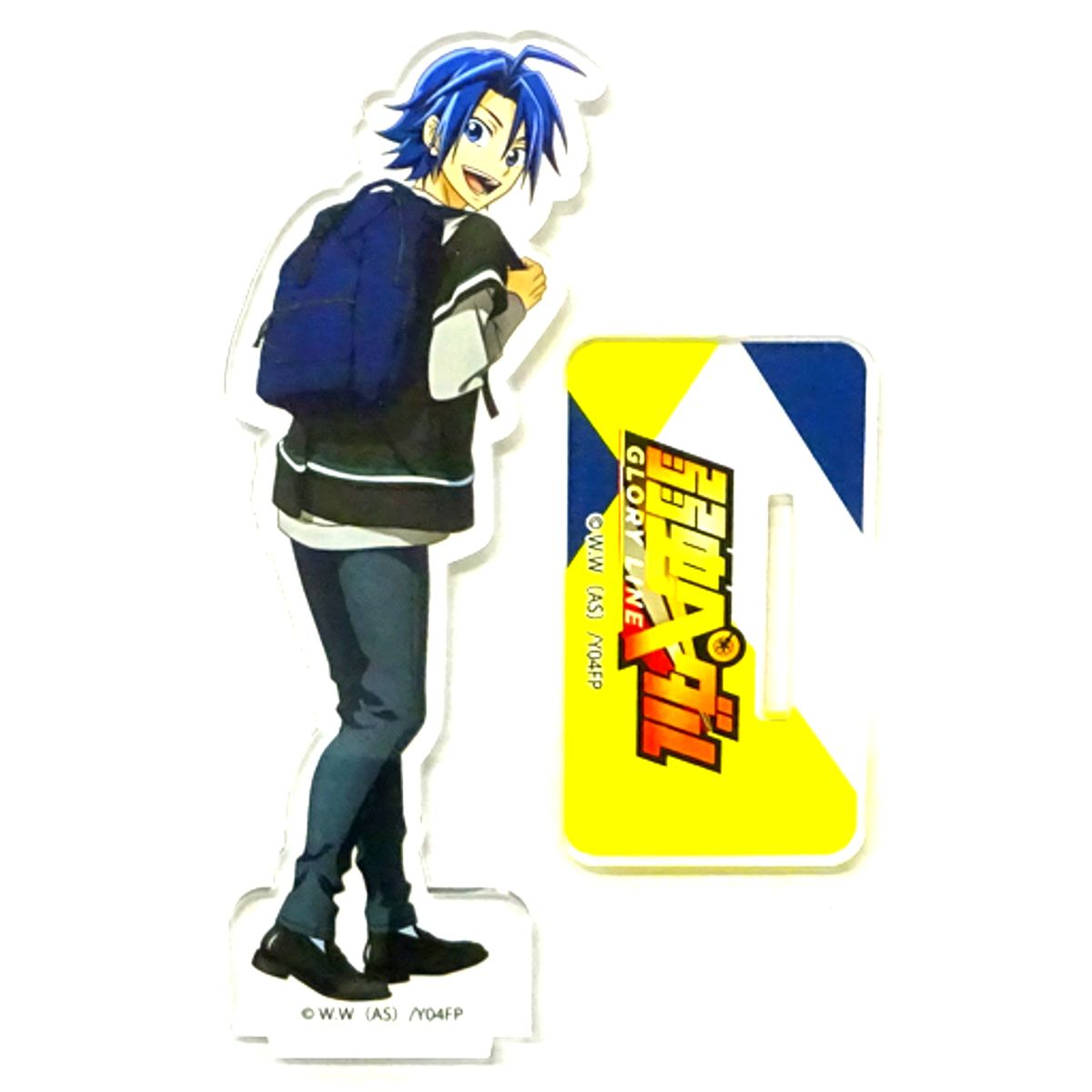 Sangaku Manami Yowamushi Pedal Trading Acrylic Stand Village Vanguard Limited [USED]