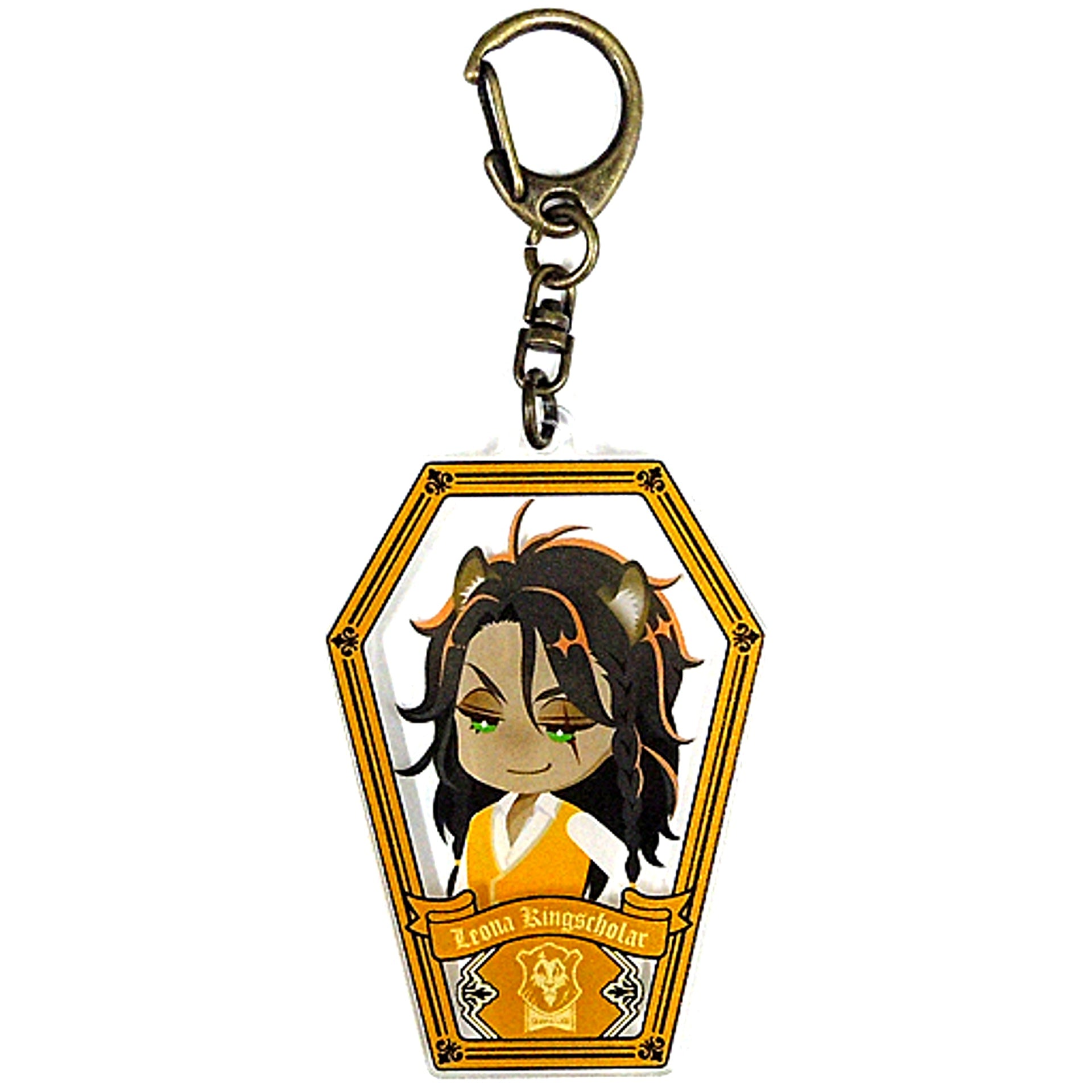 Leona Kingscholar Disney Twisted Wonderland Acrylic Keychain x R4G 1st [USED]