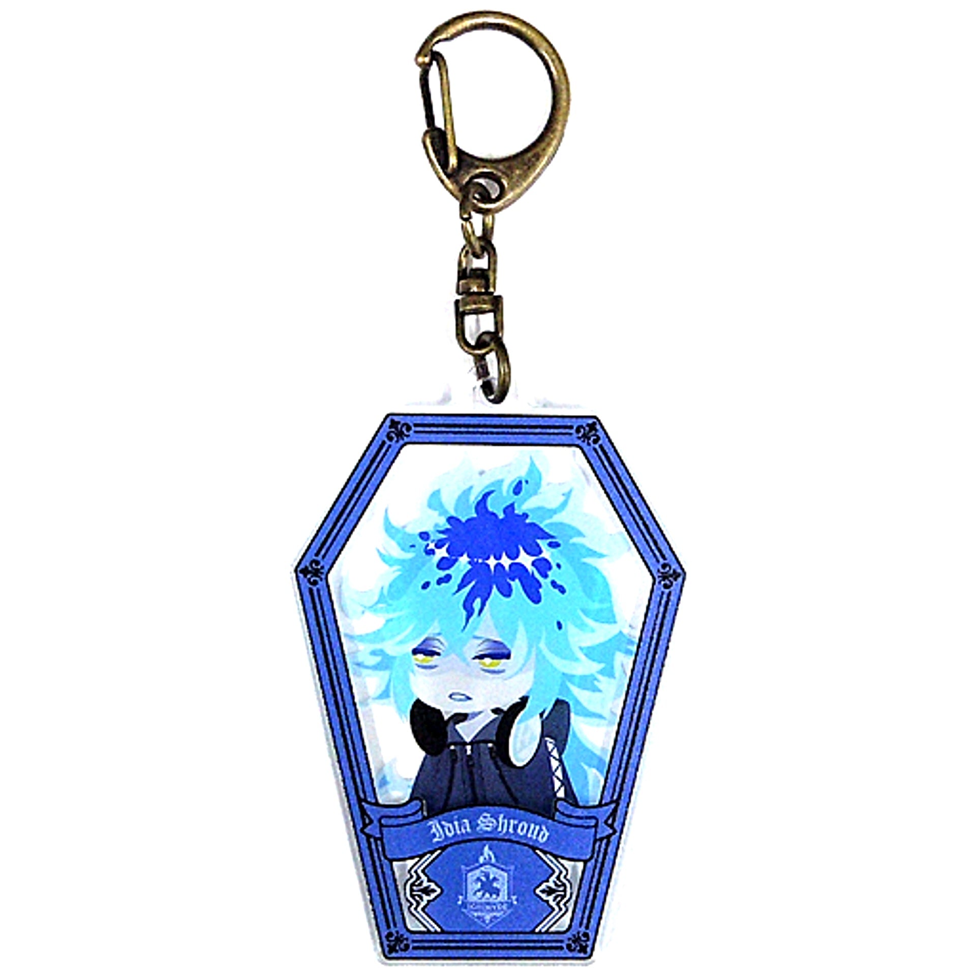 Idia Shroud Disney Twisted Wonderland Acrylic Keychain x R4G 1st [USED]