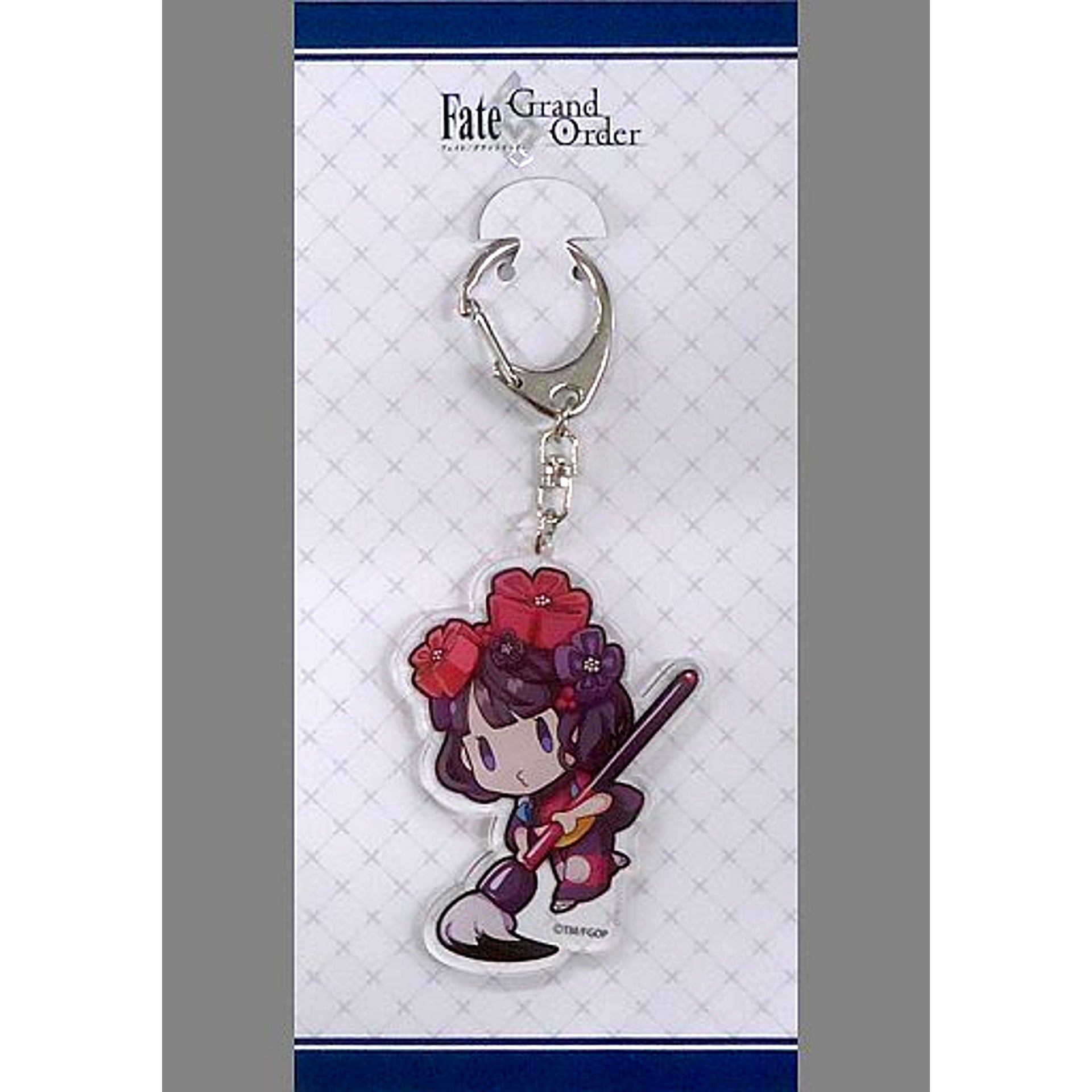 Foreigner Katsushika Hokusai Fate/Grand Order Puchi Sava! Action Acrylic Keychain DW Store Limited [USED]