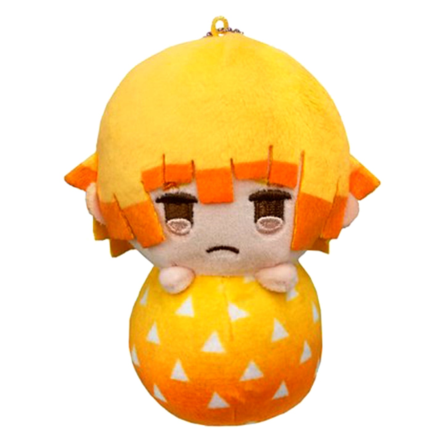 Zenitsu Agatsuma Demon Slayer: Kimetsu no Yaiba Pyokonui Mascot Plush [USED]