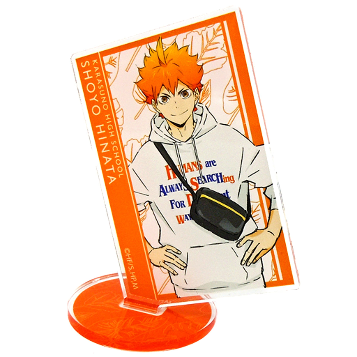 Shoyo Hinata Haikyu!! TO THE TOP x Tobu Zoo Illustration Leisure Ver. Trading Acrylic Stand [USED]