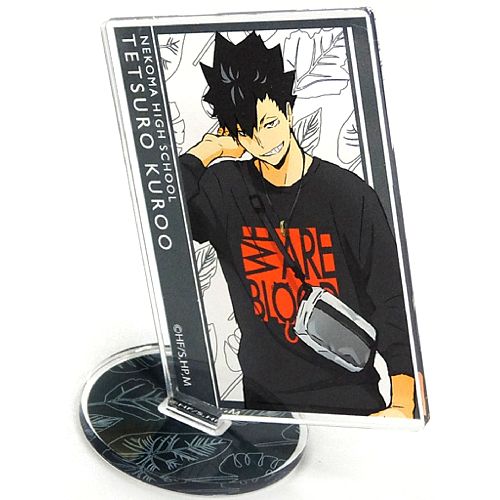 Tetsuro Kuroo Haikyu!! TO THE TOP x Tobu Zoo Newly Drawn Illustration Leisure Ver. Trading Acrylic Stand [USED]