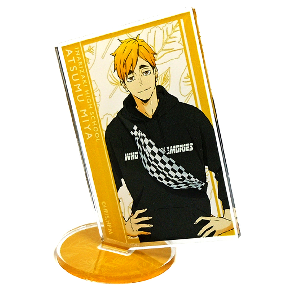Atsumu Miya Haikyu!! To The Top x Tobu Zoo Illustration Leisure Ver. Trading Acrylic Stand [USED]