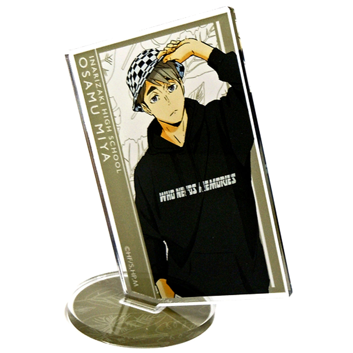 Osamu Miya Haikyu!! To The Top x Tobu Zoo Illustration Leisure Ver. Trading Acrylic Stand [USED]