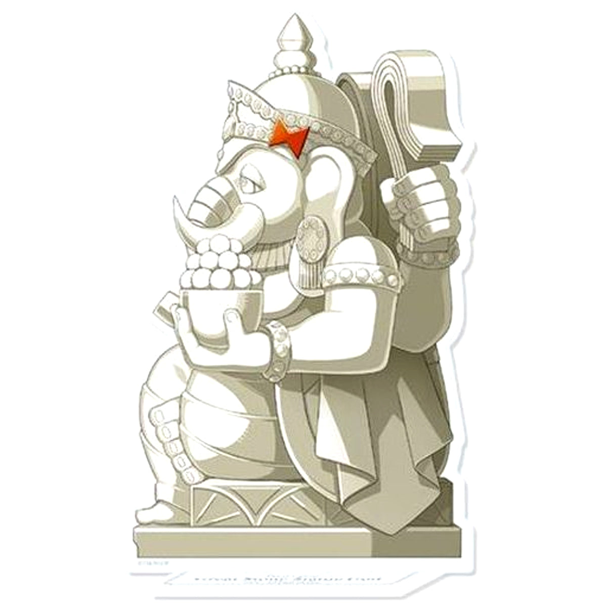 Great Statue God Moon Cancer Fate/Grand Order Battle Character Style Acrylic Stand [USED]