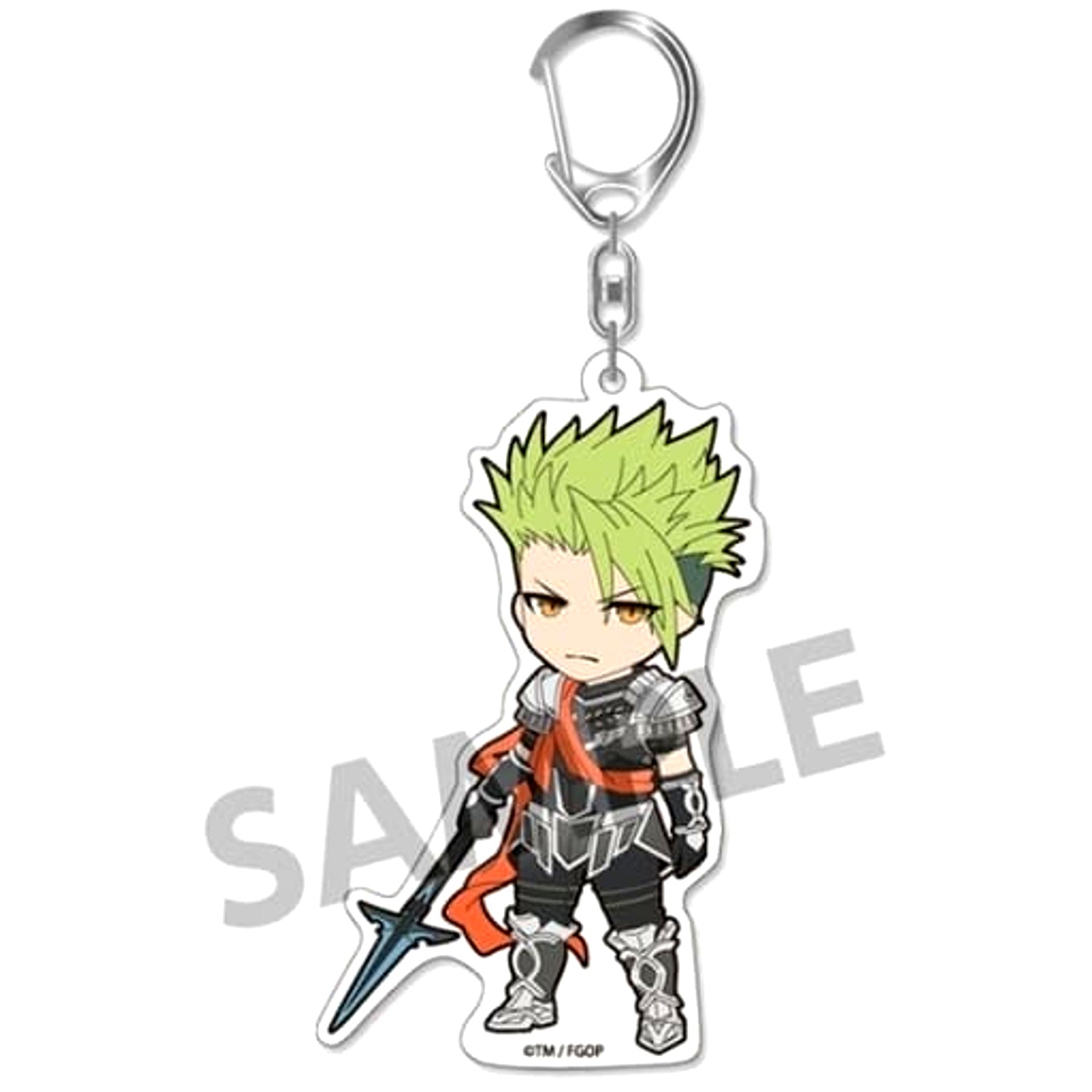 Fate/Grand Order Achilles Rider Pikuriru! Trading Acrylic Keychain Vol.9 [USED]