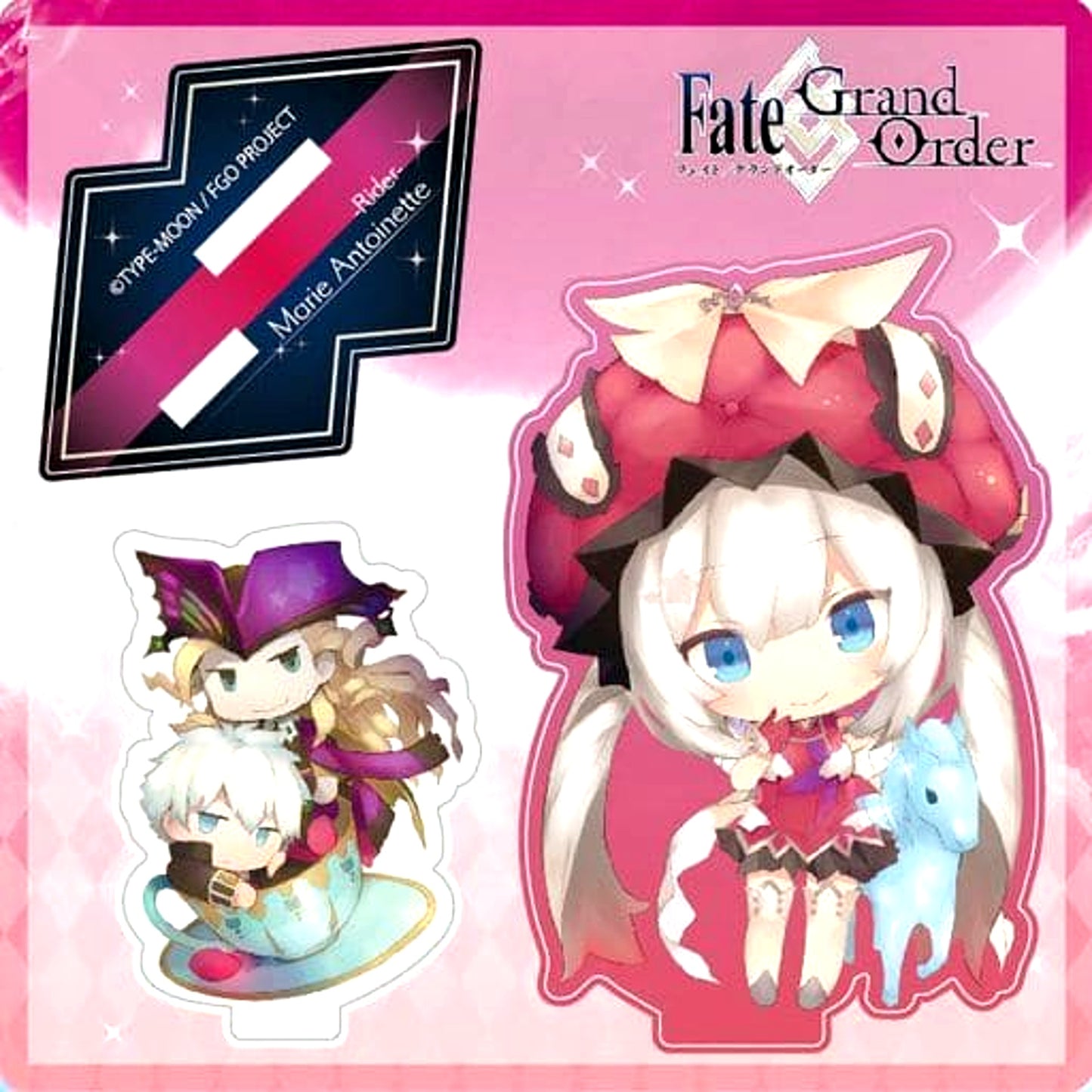 Fate/Grand Order Marie Antoinette Charatoria Acrylic Stand Rider [USED]