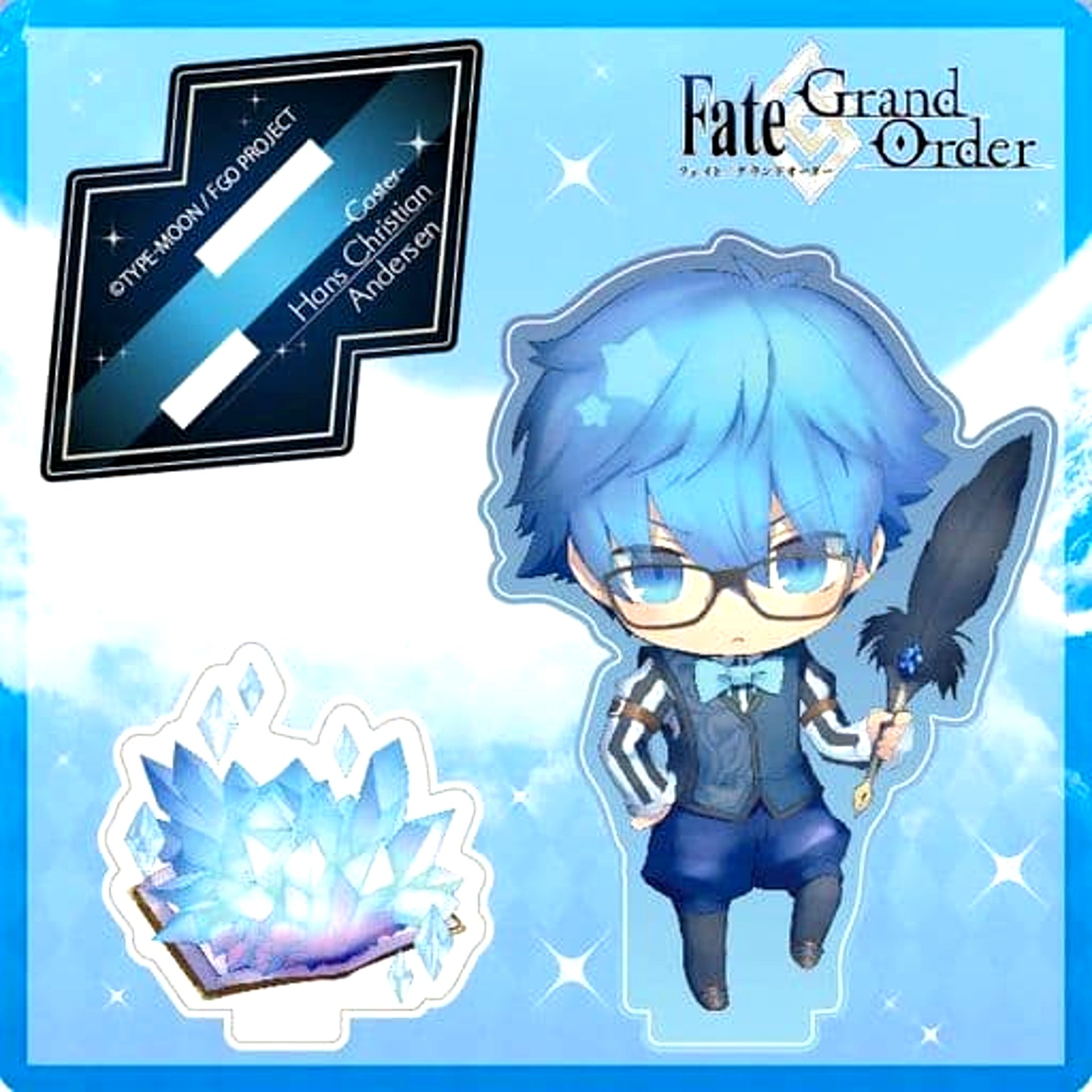 Fate/Grand Order Hans Christian Andersen Charatoria Acrylic Stand Caster [USED]