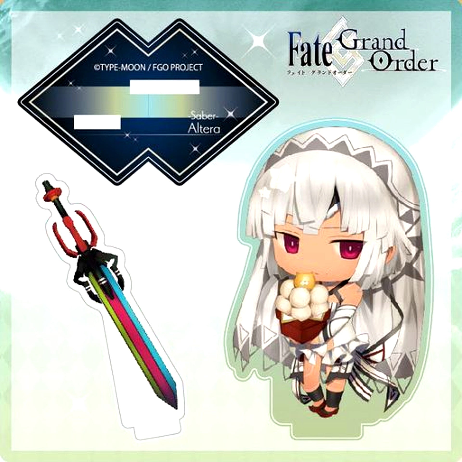 Saber Altera Fate/Grand Order Charatoria Acrylic Stand [USED]