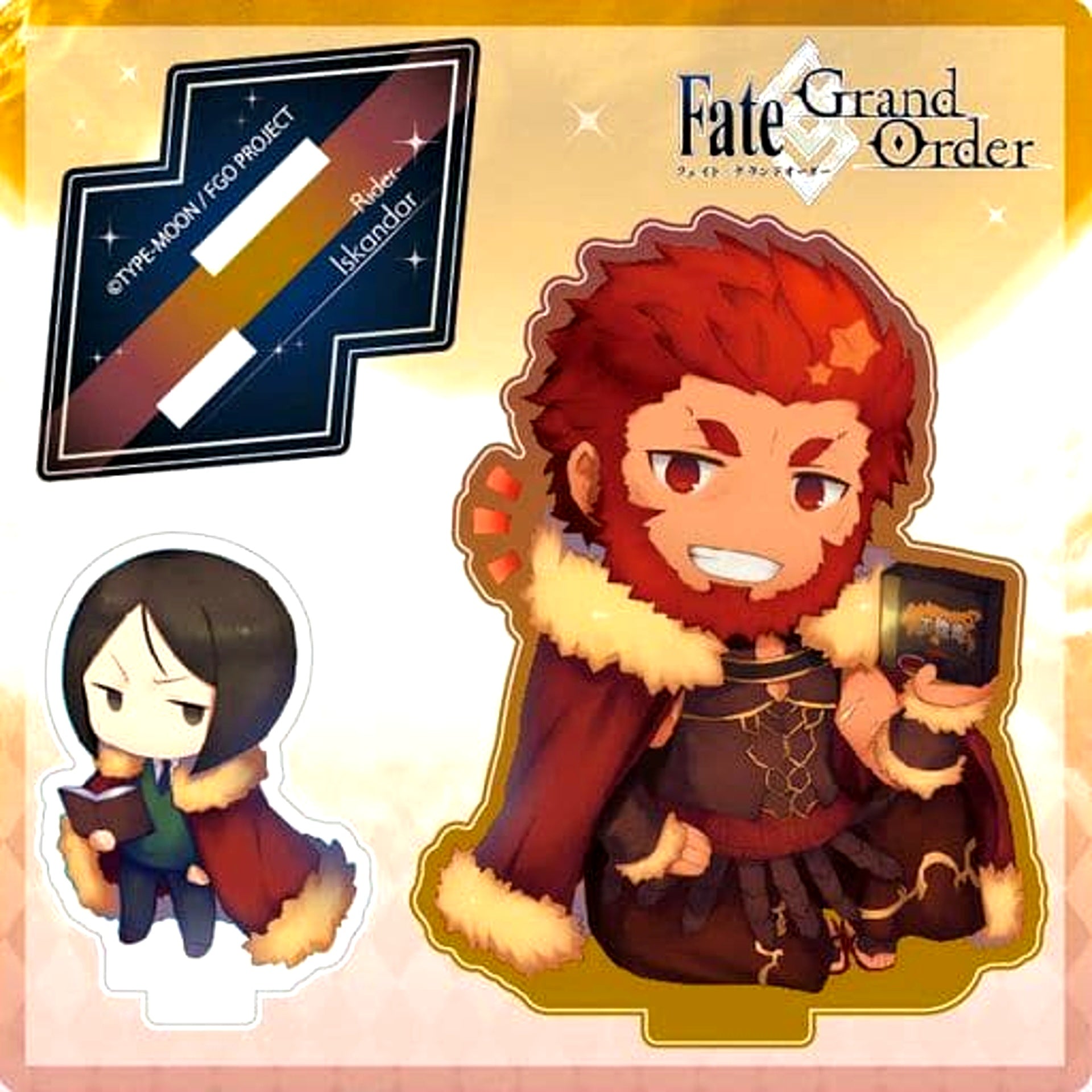Fate/Grand Order Iskandar Charatoria Acrylic Stand Rider [USED]