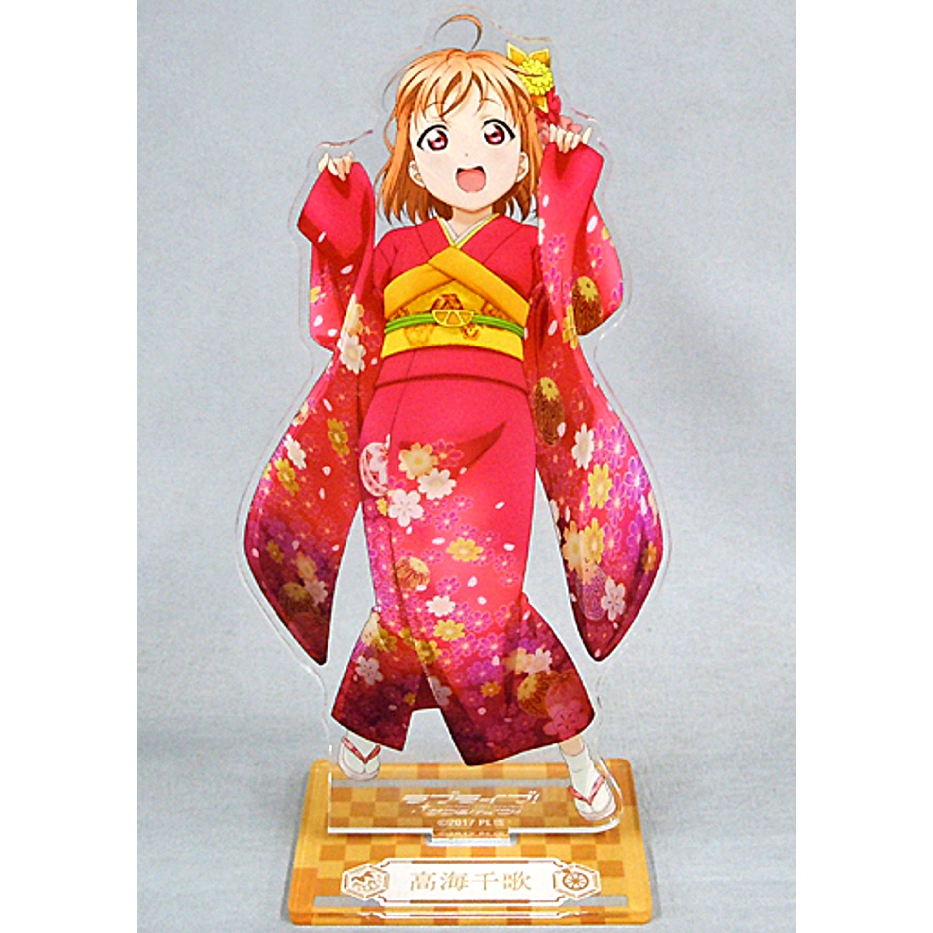 Chika Takami Haregi Collection Ver. Acrylic Stand Love Live! Sunshine!! Premium Shop Limited [USED]