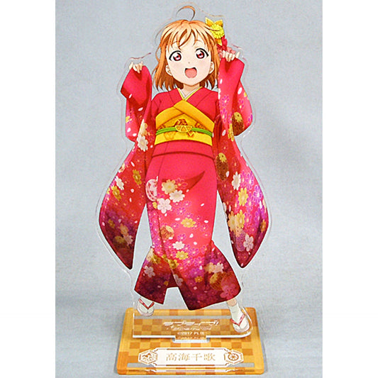 Chika Takami Haregi Collection Ver. Acrylic Stand Love Live! Sunshine!! Premium Shop Limited [USED]