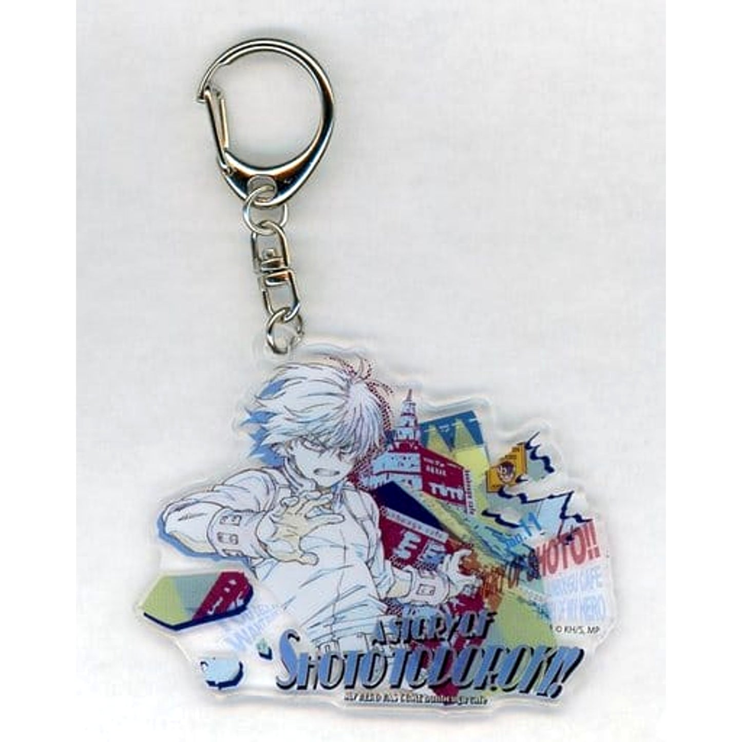 Shoto Todoroki My Hero Academia Golden Age Motif Random Acrylic Keychain Bunbougu Cafe 2020 Limited [USED]