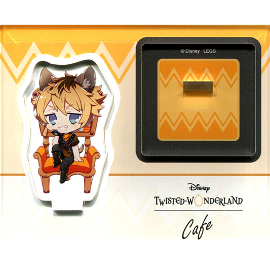 Ruggie Bucchi Disney Twisted Wonderland x OH MY CAFE Acrylic Stand Deformed Ver. Online Store Limited [USED]