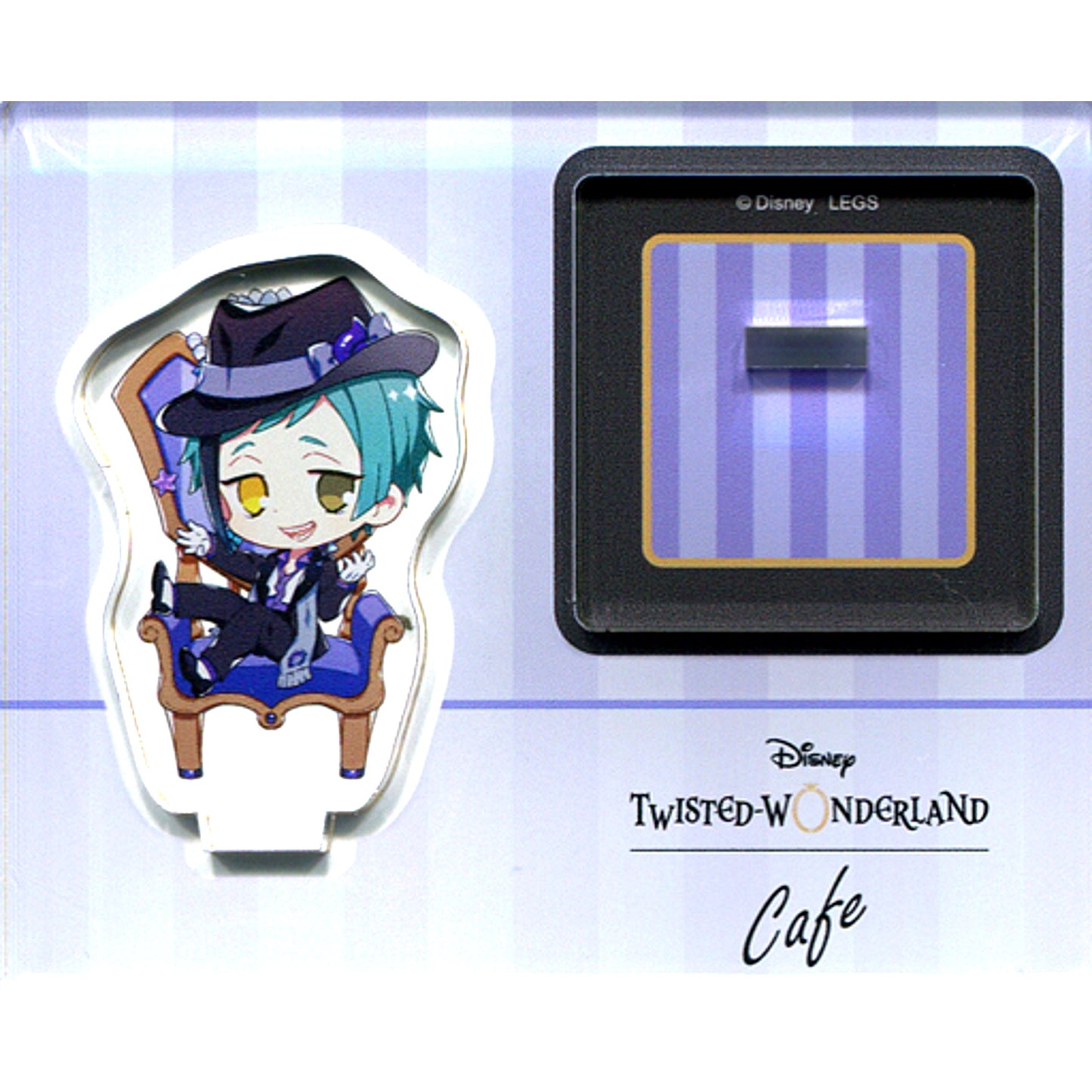 Floyd Leech Disney Twisted-Wonderland x OH MY CAFE Deformed Ver. Online Store Limited Acrylic Stand [USED]