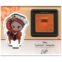 Disney Twisted-Wonderland x OH MY CAFE Kalim Al-Asim Acrylic Stand Deformed ver. Online Store Exclusive Acrylic Stands [USED]