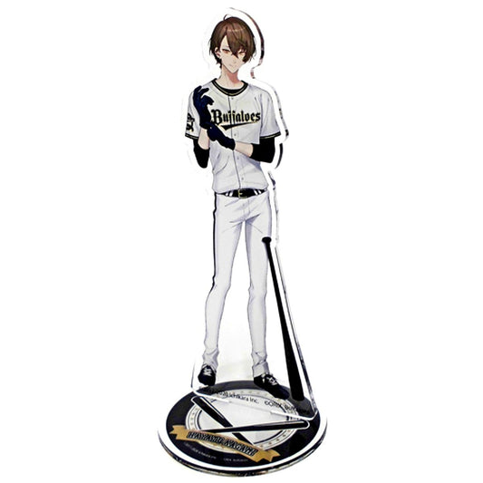 Kagami Hayato Big Acrylic Stand Rakuten Collection Pacific League 6 Teams Virtual YouTuber Nijisanji Male Liver Collection A-5 Prize [USED]