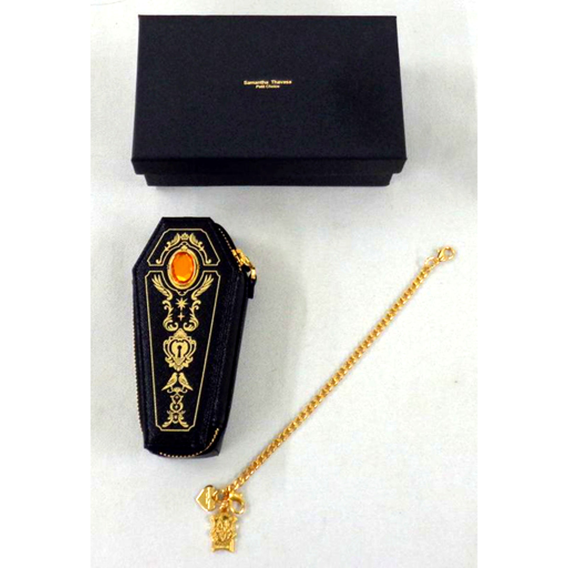 Savanaclaw Dorm Disney Twisted-Wonderland Samantha Thavasa Petit Choice Coffin Bag Charm Made to Order Limited [USED]