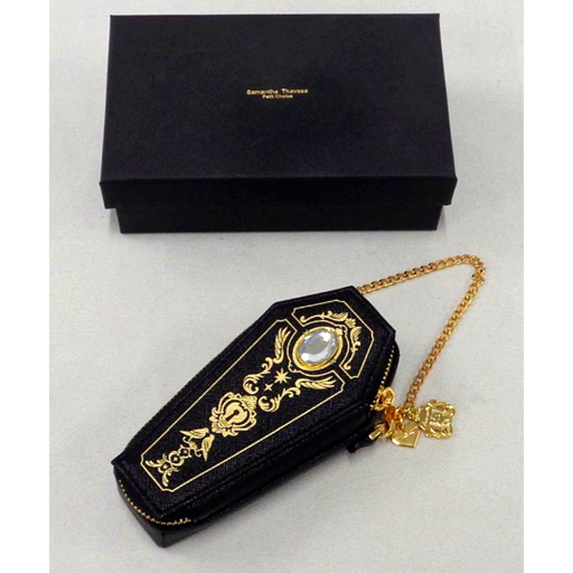 Octavinelle Dorm Disney Twisted-Wonderland Coffin Shaped Bag Charm Samantha Thavasa Petit Choice Made-to-order Limited [USED]