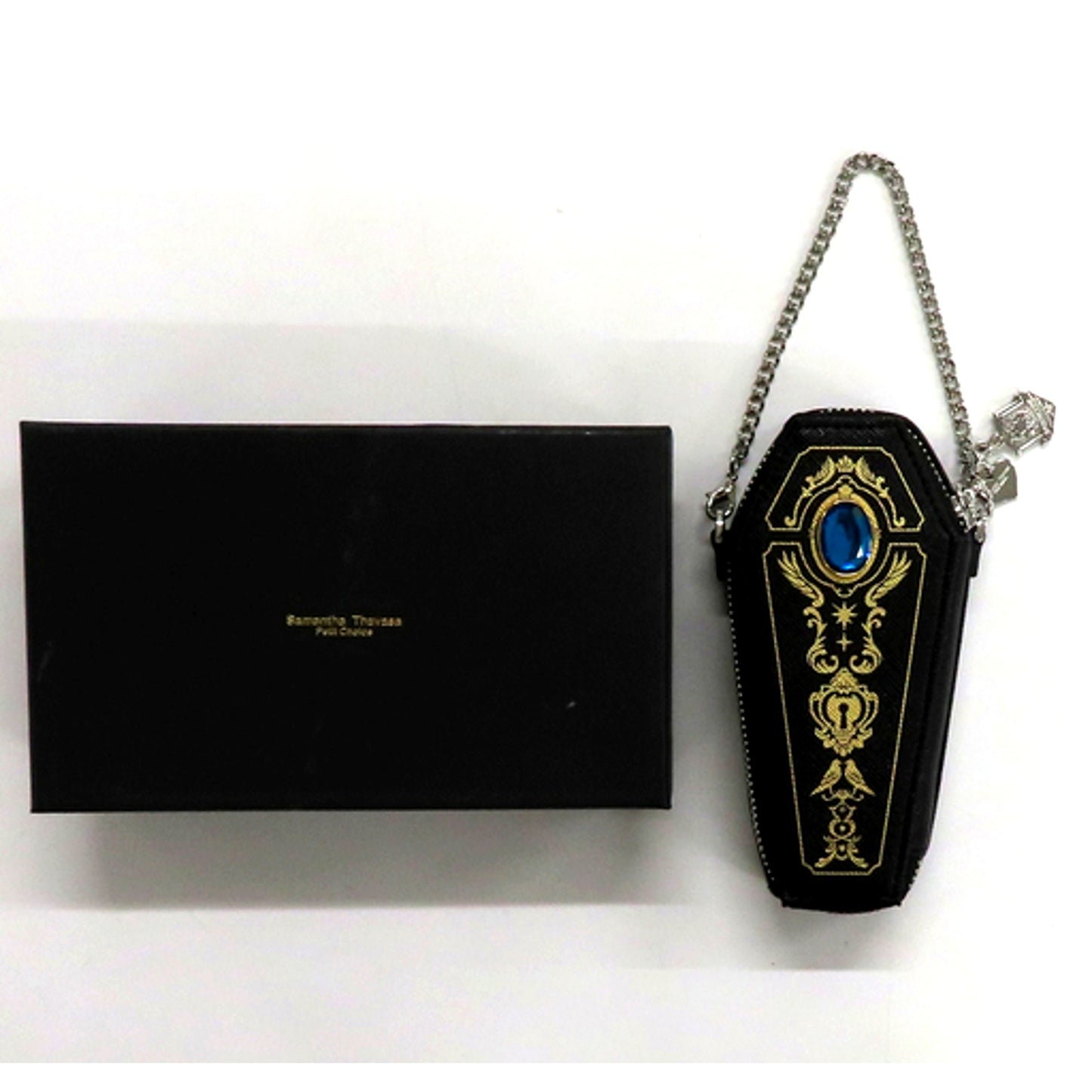 Ignihyde Dorm Disney Twisted Wonderland Coffin Type Bag Charm Samantha Thavasa Petit Choice [USED]