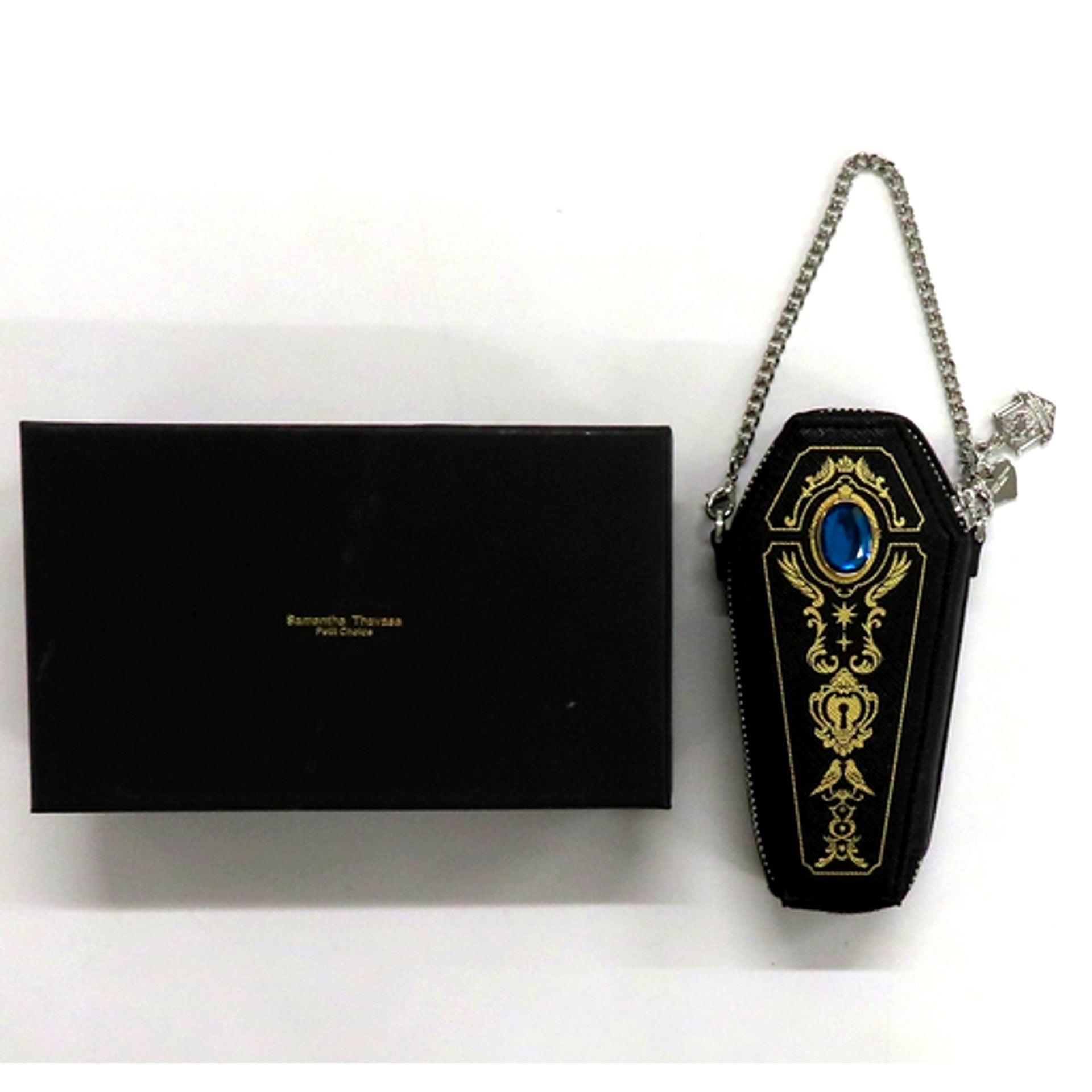 Ignihyde Dorm Disney Twisted Wonderland Coffin Type Bag Charm Samantha Thavasa Petit Choice [USED]