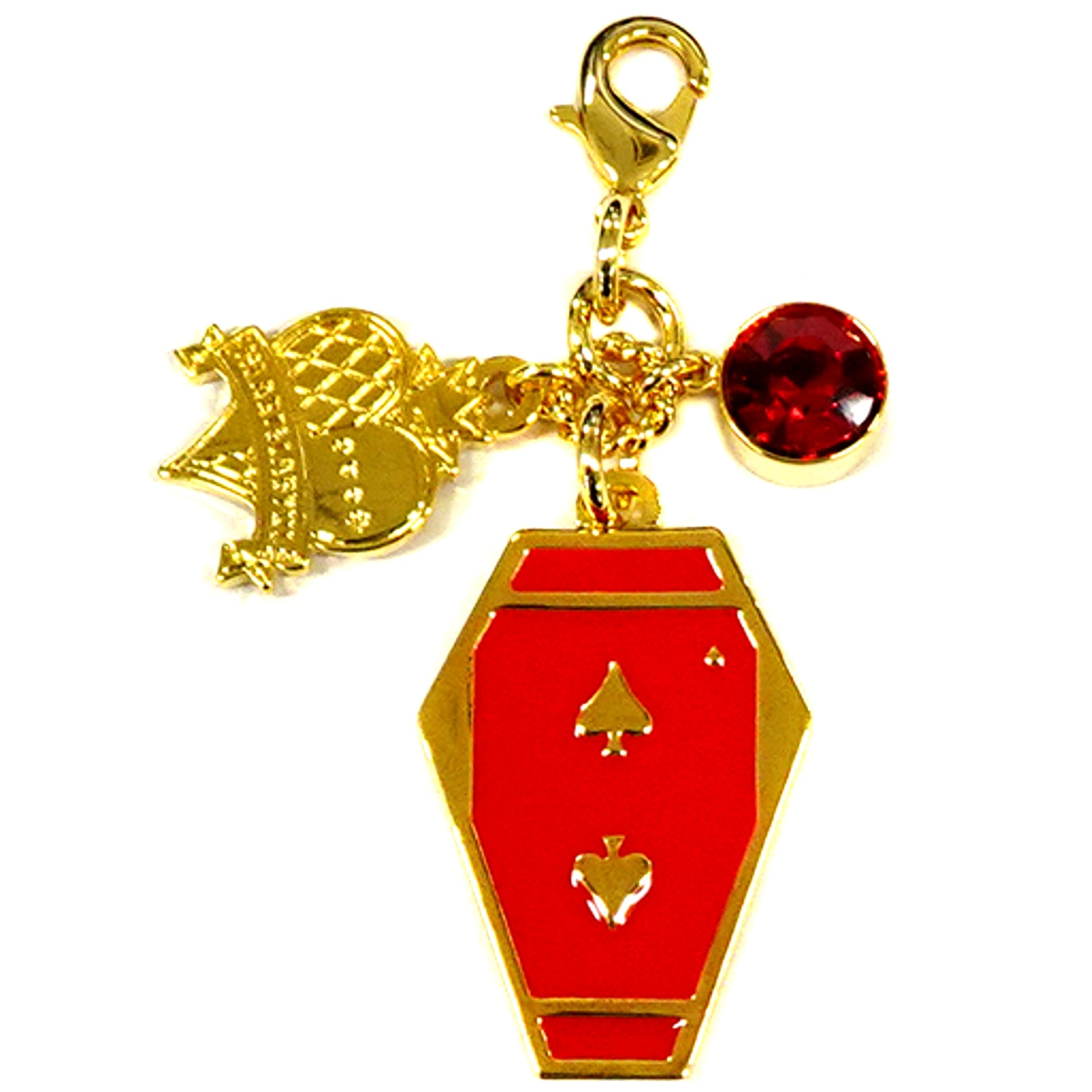 Deuce Spade Disney Twisted-Wonderland Samantha Thavasa Petit Choice Fastener Charm Made to Order Limited [USED]