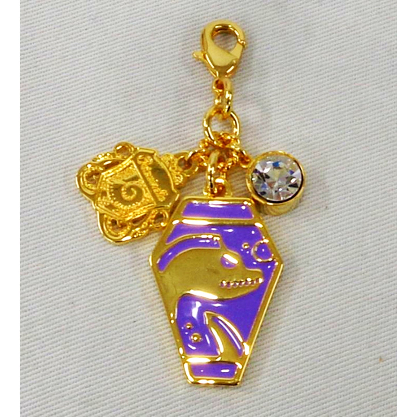 Floyd Leech Disney Twisted Wonderland Fastener Charm Samantha Thavasa Petit Choice [USED]