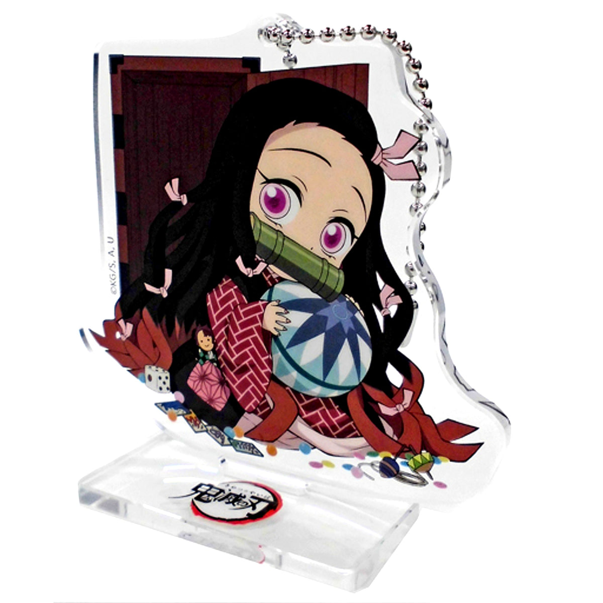 Nezuko Kamado Demon Slayer: Kimetsu no Yaiba x ufotable cafe Halloween Event Random Acrylic Stand Group A [USED]