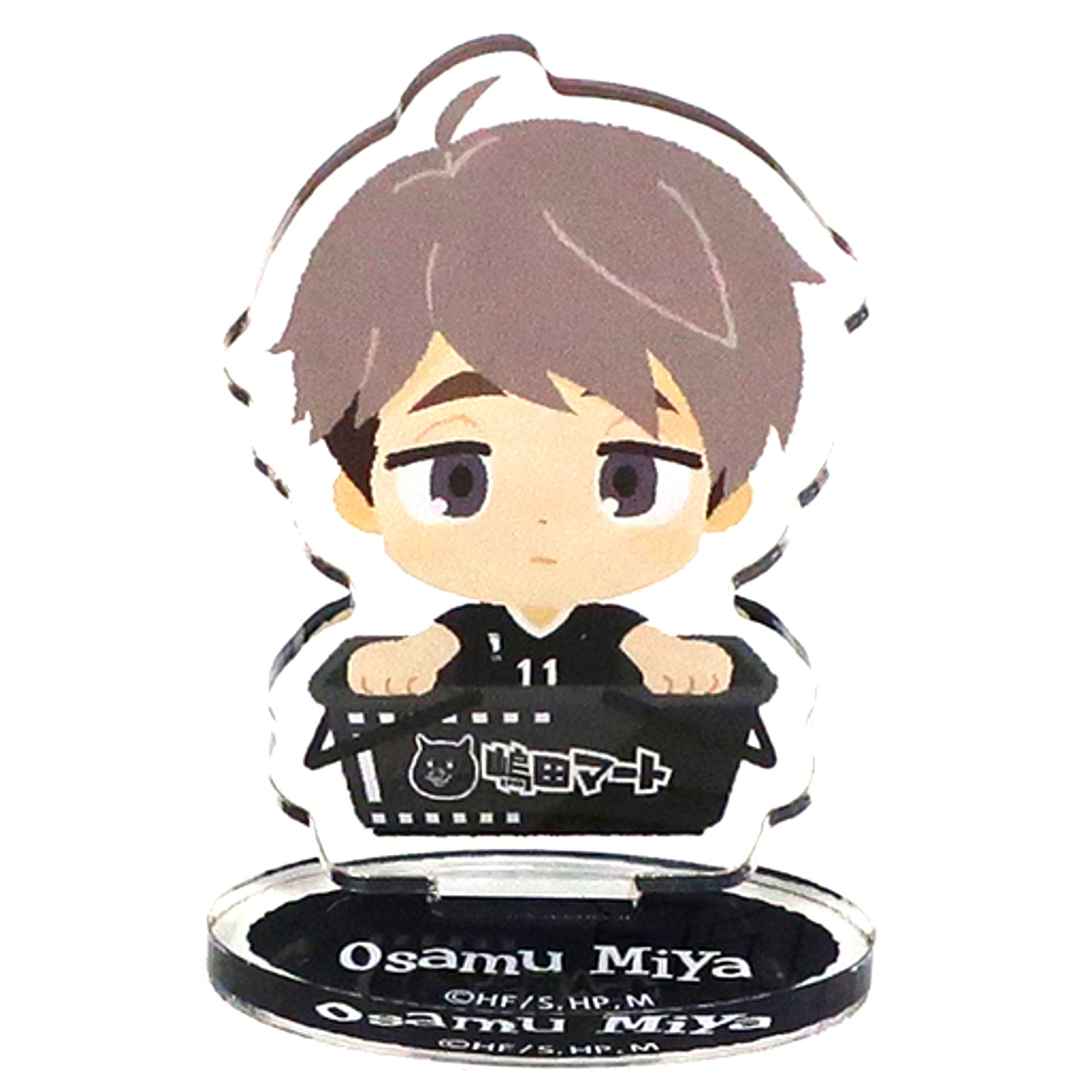 Osamu Miya Haikyu!! Kagokore Trading Acrylic Stand TOHO animation STORE 5th Anniversary Branch in Shibuya Marui Goods [USED]