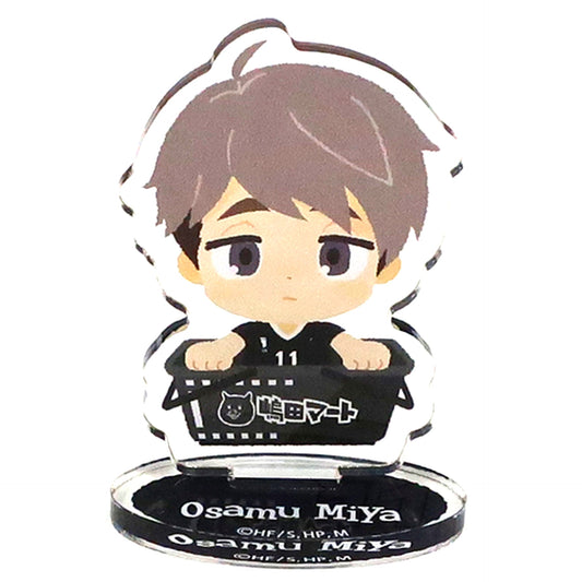 Osamu Miya Haikyu!! Kagokore Trading Acrylic Stand TOHO animation STORE 5th Anniversary Branch in Shibuya Marui Goods [USED]