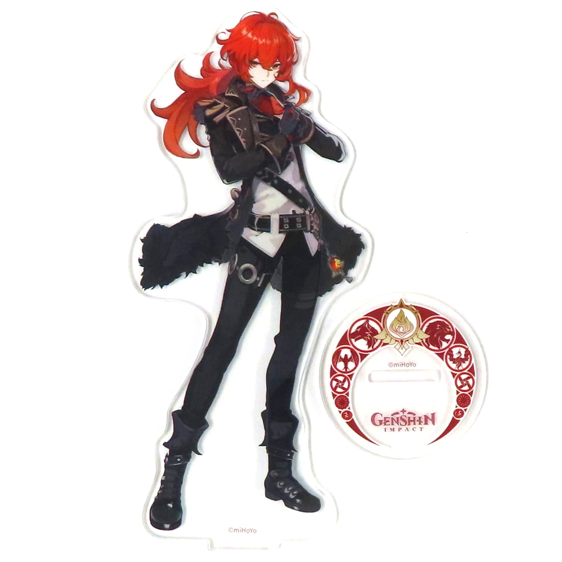Diluc Genshin Impact Acrylic Stand Tokyo Game Show 2019 Demo Bonus [USED]