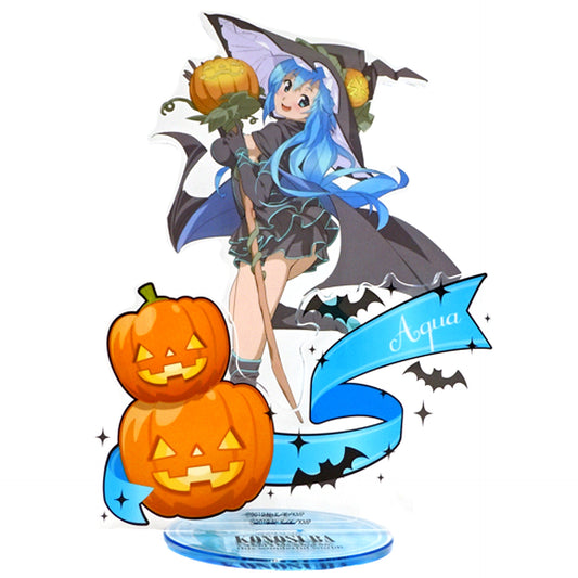 Aqua Acrylic Stand KonoSuba: God's Blessing on this Wonderful World! at Dash Store [USED]