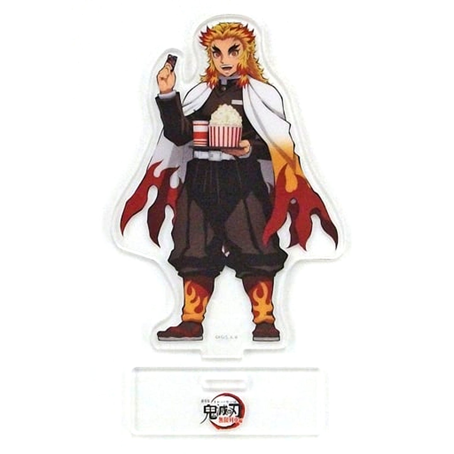 Kyojuro Rengoku Theatrical Release Commemorative Newly Drawn Illustration Acrylic Stand Demon Slayer: Kimetsu no Yaiba the Movie: Mugen Train Theater Goods [USED]