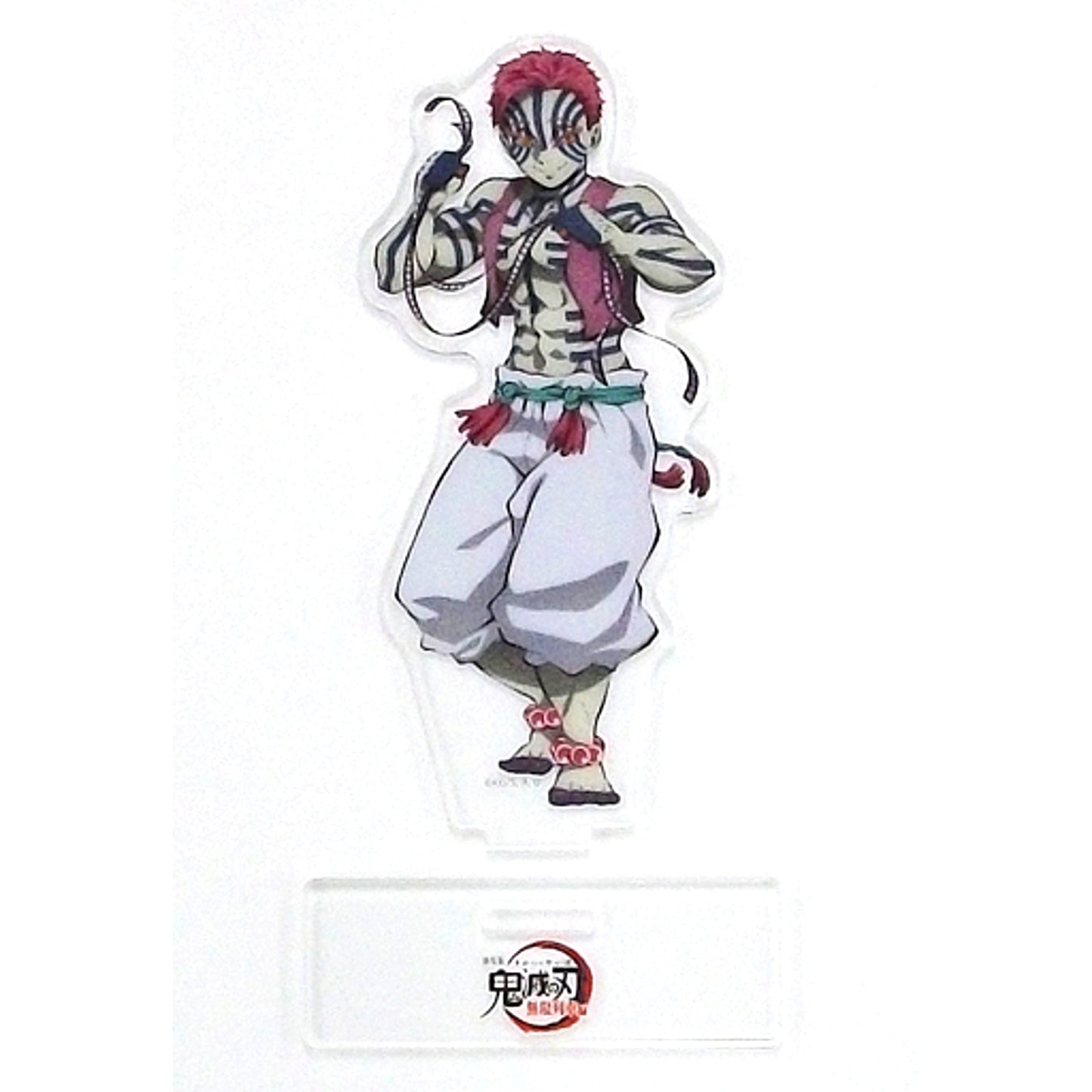 Akaza Theatrical Release Commemorative Drawn Illustration Acrylic Stand Demon Slayer: Kimetsu no Yaiba the Movie Mugen Train Theater Goods [USED]