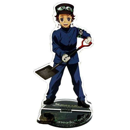Tanjiro Kamado Acrylic Stand Demon Slayer: Kimetsu no Yaiba X SL Gunma Mugen Train Operation [USED]