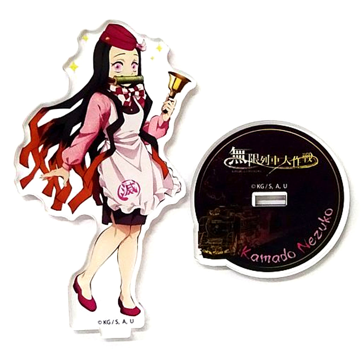 Nezuko Kamado Demon Slayer Acrylic Stand SL Gunma Mugen Train Operation [USED]