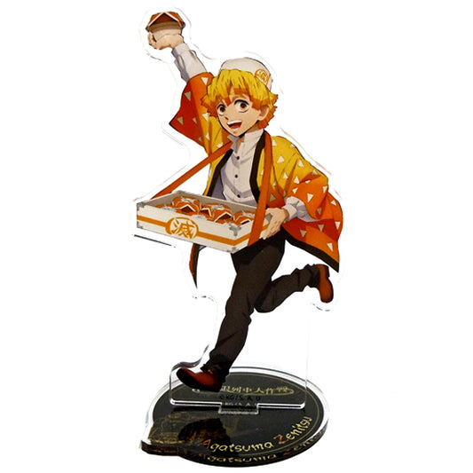 Zenitsu Agatsuma Acrylic Stand Demon Slayer: Kimetsu no Yaiba X SL Gunma Mugen Train Operation [USED]