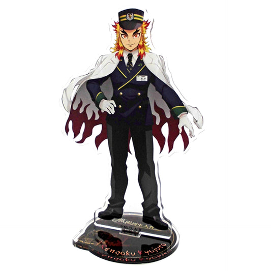 Kyojuro Rengoku Acrylic Stand Demon Slayer: Kimetsu no Yaiba x SL Gunma Infinity Train Operation [USED]
