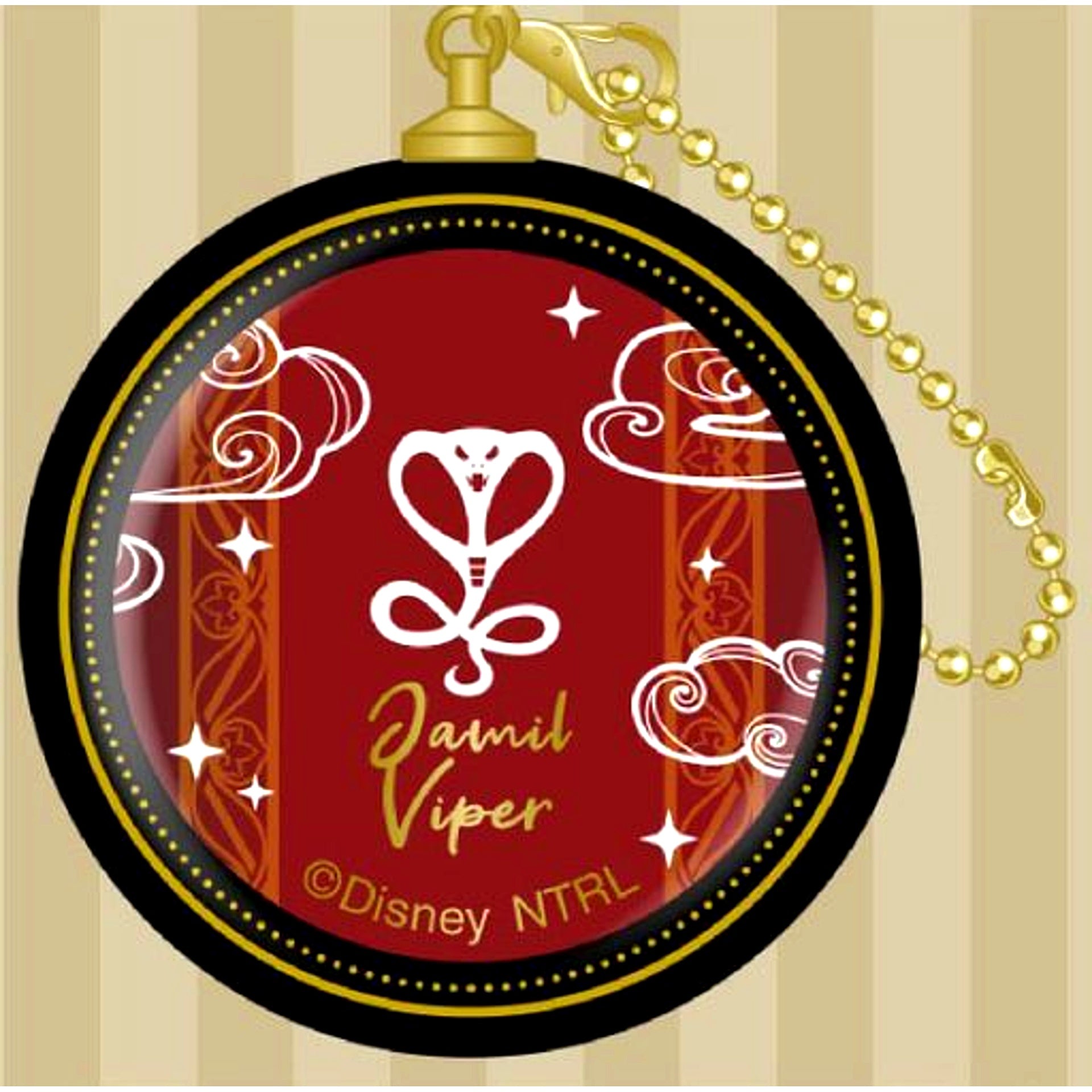 Jamil Viper Disney Twisted-Wonderland Glass Charm B [USED]