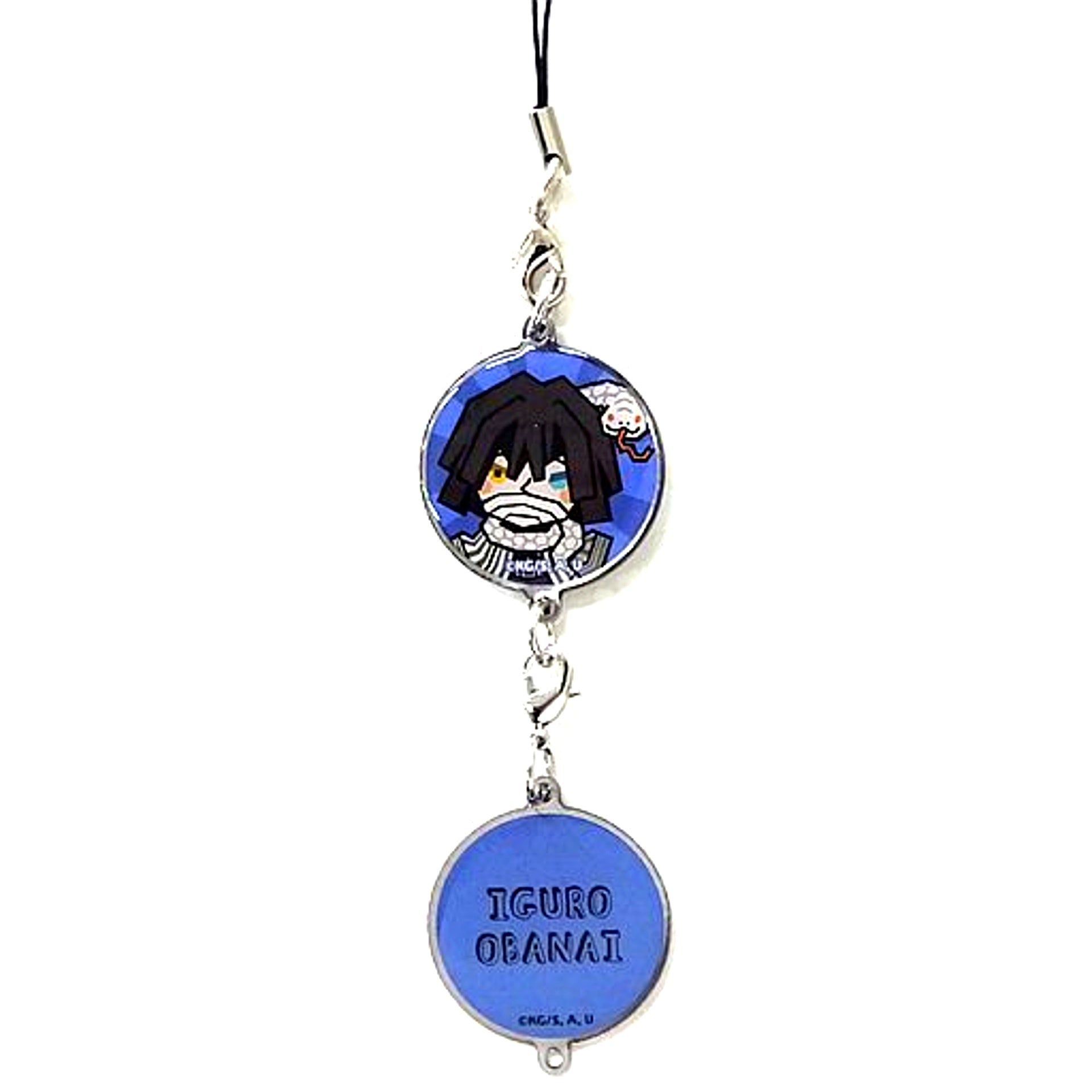 Obanai Iguro Demon Slayer Kimetsu no Yaiba Metal Charm Collection [USED]