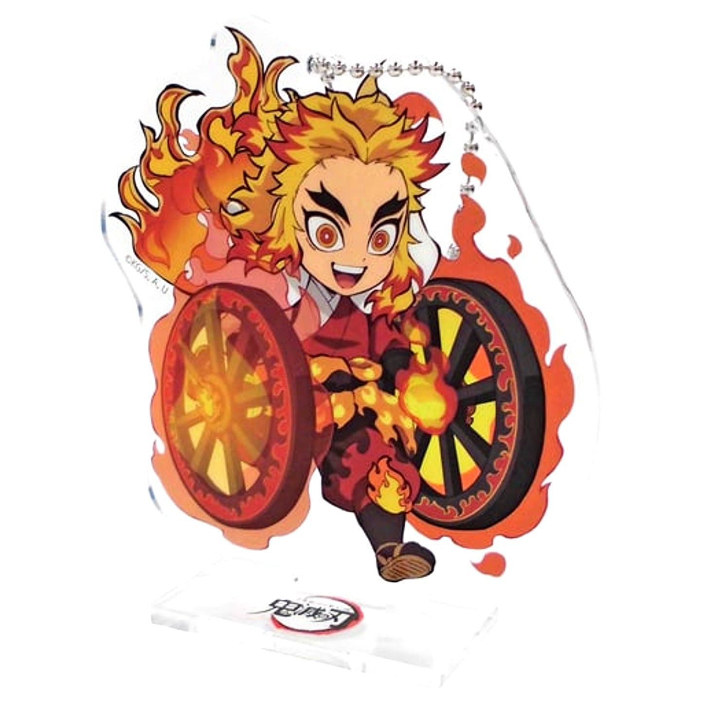 Kyojuro Rengoku Demon Slayer x ufotable cafe Halloween Event Random Acrylic Stand Group B [USED]