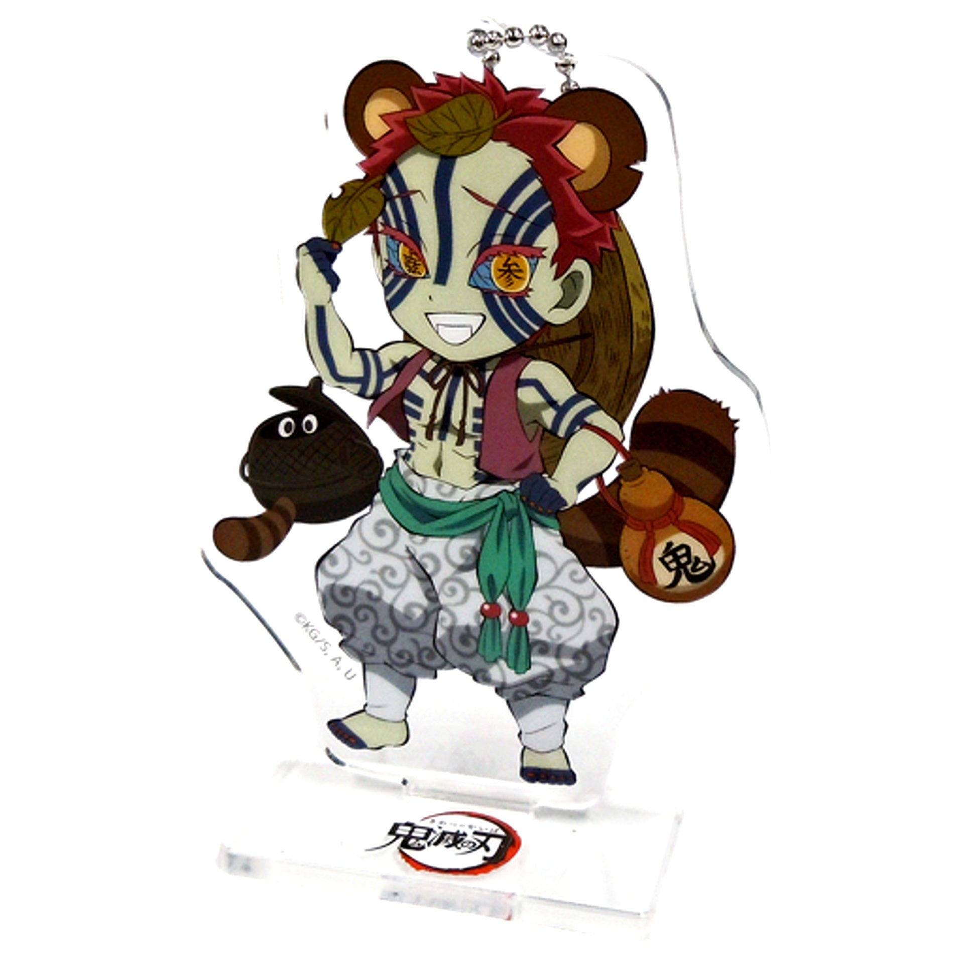 Akaza Demon Slayer: Kimetsu no Yaiba x ufotable Cafe Halloween Event Random Acrylic Stand Group B [USED]