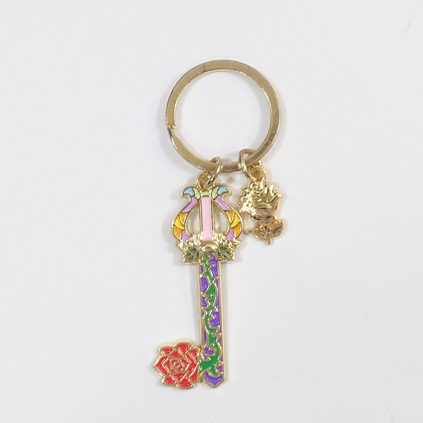 Divine Rose Kingdom Hearts Ichiban Kuji Second Memory Keyblade Charm Collection Prize G Charm [USED]