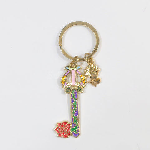 Divine Rose Kingdom Hearts Ichiban Kuji Second Memory Keyblade Charm Collection Prize G Charm [USED] — photo 1